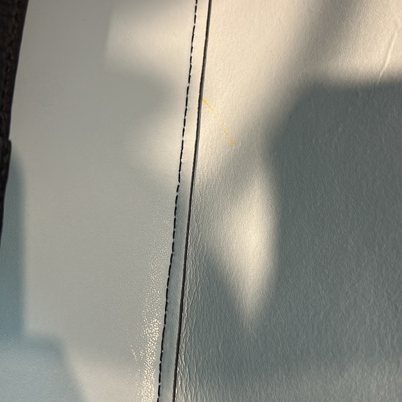 Tory Burch Perry Tote in Navy Blue with Gold Hardware - Picture 11 of 11